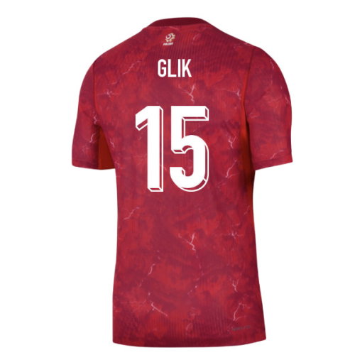 2026-2027 Poland Authentic Away Shirt (Glik 15)