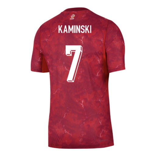 2026-2027 Poland Authentic Away Shirt (Kaminski 7)