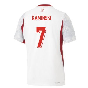 2026-2027 Poland Authentic Home Shirt (Kaminski 7)