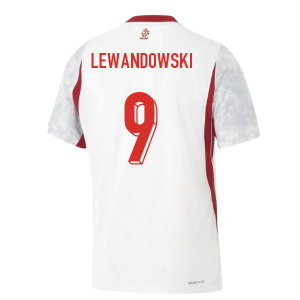 2026-2027 Poland Authentic Home Shirt (Lewandowski 9)