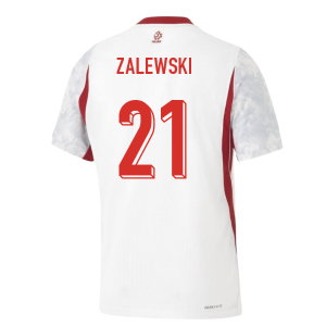 2026-2027 Poland Authentic Home Shirt (Zalewski 21)