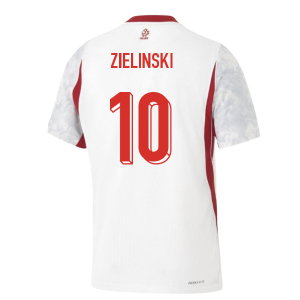 2026-2027 Poland Authentic Home Shirt (Zielinski 10)