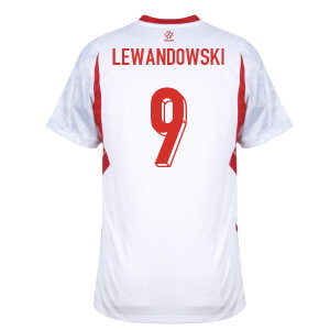 2026-2027 Poland Home Shirt (Kids) (Lewandowski 9)