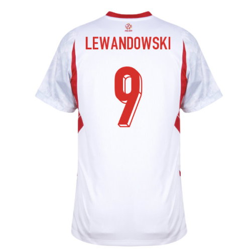 2026-2027 Poland Home Shirt (Kids) (Lewandowski 9)