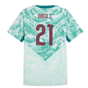 2026-2027 Portugal Authentic Away Shirt (Diogo J. 21)