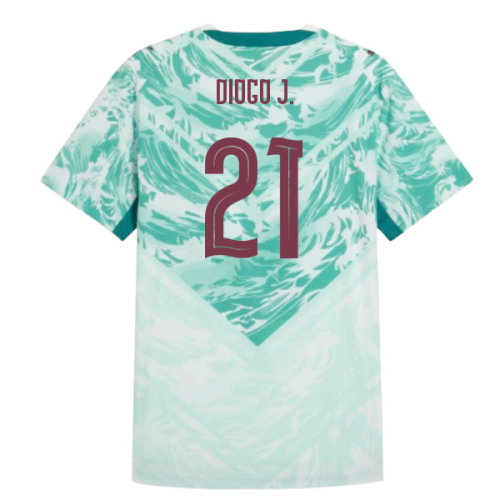 2026-2027 Portugal Authentic Away Shirt (Diogo J. 21)