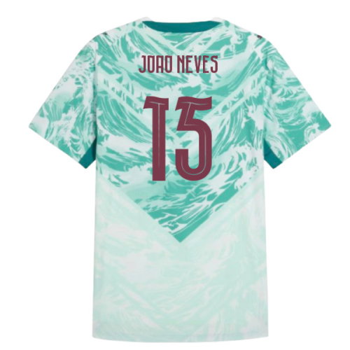 2026-2027 Portugal Authentic Away Shirt (Joao Neves 15)