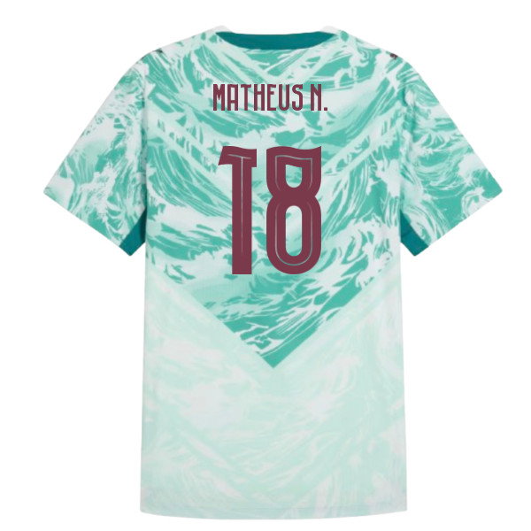 2026-2027 Portugal Authentic Away Shirt (Matheus N. 18)