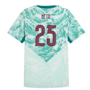 2026-2027 Portugal Authentic Away Shirt (Neto 25)