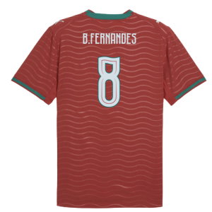 2026-2027 Portugal Authentic Home Shirt (B.Fernandes 8)