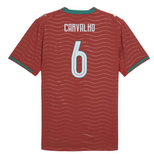 2026-2027 Portugal Authentic Home Shirt (Carvalho 6)