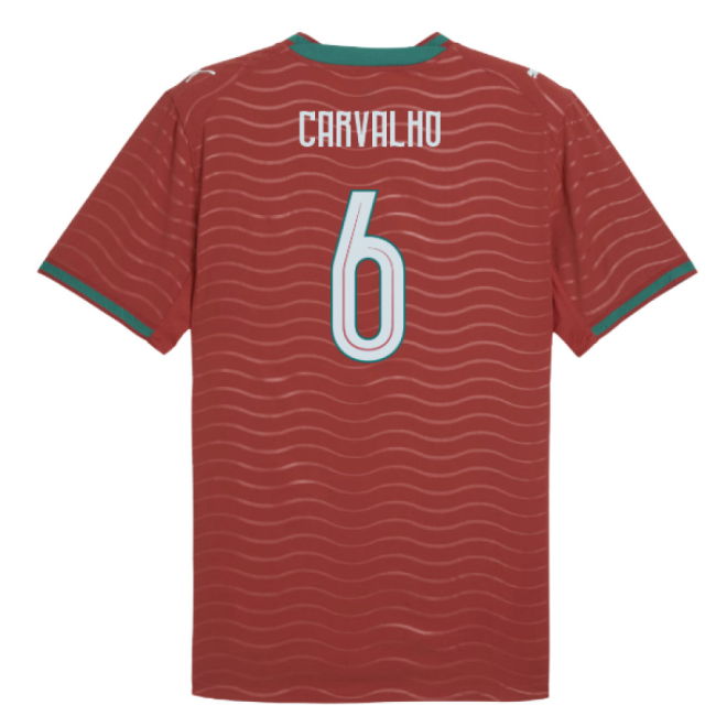2026-2027 Portugal Authentic Home Shirt (Carvalho 6)