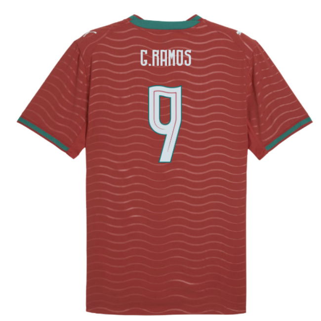 2026-2027 Portugal Authentic Home Shirt (G.Ramos 9)