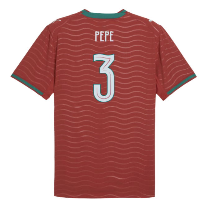 2026-2027 Portugal Authentic Home Shirt (Pepe 3)