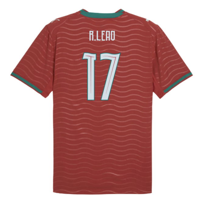 2026-2027 Portugal Authentic Home Shirt (R.Leao 17)