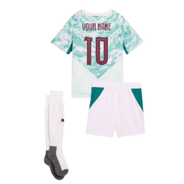 2026-2027 Portugal Away Mini Kit (Your Name)