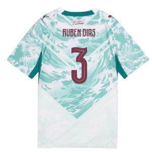 2026-2027 Portugal Away Shirt (Kids) (Ruben Dias 3)
