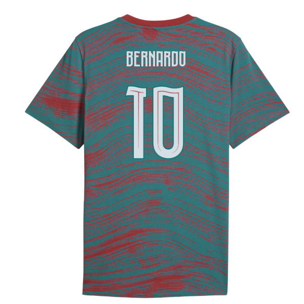 2026-2027 Portugal FtblCulture Tee AOP (Red) (Bernardo 10)