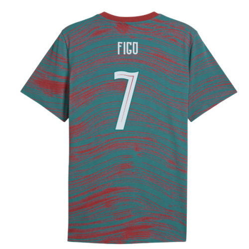 2026-2027 Portugal FtblCulture Tee AOP (Red) (Figo 7)