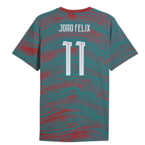 2026-2027 Portugal FtblCulture Tee AOP (Red) (Joao Felix 11)