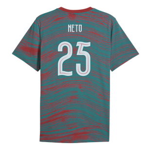 2026-2027 Portugal FtblCulture Tee AOP (Red) (Neto 25)