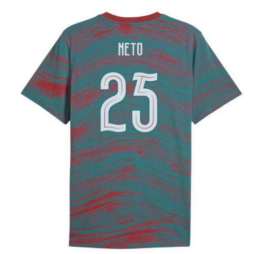 2026-2027 Portugal FtblCulture Tee AOP (Red) (Neto 25)