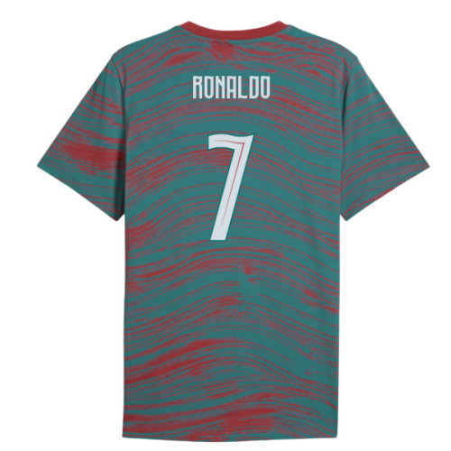 2026-2027 Portugal FtblCulture Tee AOP (Red) (Ronaldo 7)
