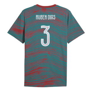 2026-2027 Portugal FtblCulture Tee AOP (Red) (Ruben Dias 3)