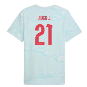 2026-2027 Portugal FtblCulture Tee AOP (Sea Glass) (Diogo J. 21)