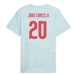 2026-2027 Portugal FtblCulture Tee AOP (Sea Glass) (Joao Cancelo 20)