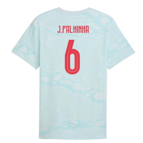 2026-2027 Portugal FtblCulture Tee AOP (Sea Glass) (J.Palhinha 6)