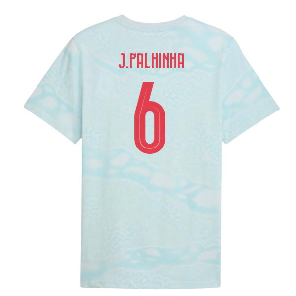 2026-2027 Portugal FtblCulture Tee AOP (Sea Glass) (J.Palhinha 6)