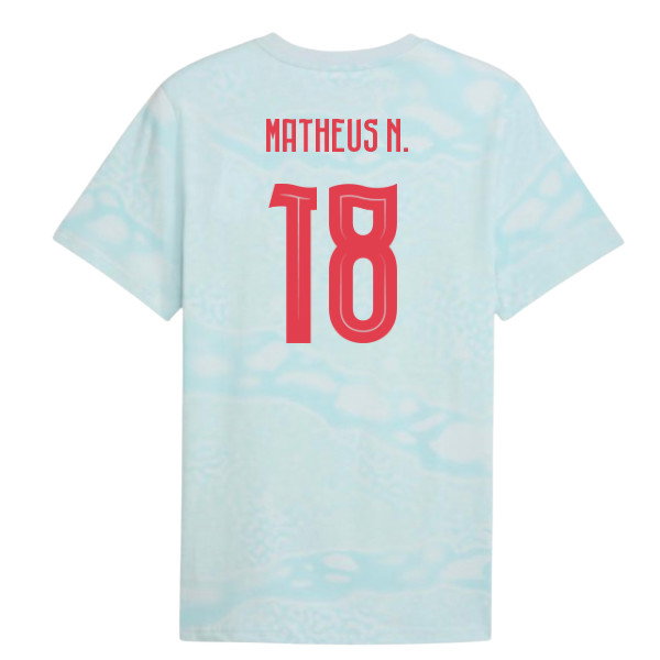 2026-2027 Portugal FtblCulture Tee AOP (Sea Glass) (Matheus N. 18)