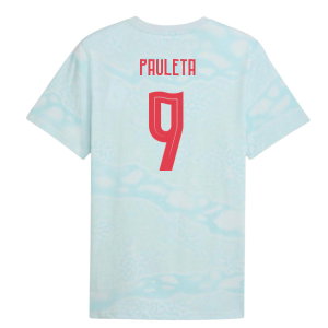 2026-2027 Portugal FtblCulture Tee AOP (Sea Glass) (Pauleta 9)