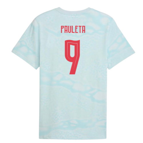 2026-2027 Portugal FtblCulture Tee AOP (Sea Glass) (Pauleta 9)
