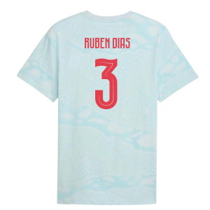 2026-2027 Portugal FtblCulture Tee AOP (Sea Glass) (Ruben Dias 3)