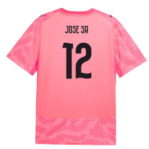 2026-2027 Portugal Home Goalkeeper Shirt (Pink) (Jose Sa 12)
