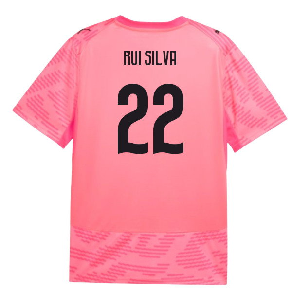 2026-2027 Portugal Home Goalkeeper Shirt (Pink) (Rui Silva 22)