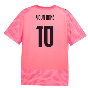 2026-2027 Portugal Home Goalkeeper Shirt (Pink) (Your Name)