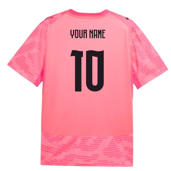 2026-2027 Portugal Home Goalkeeper Shirt (Pink) (Your Name)