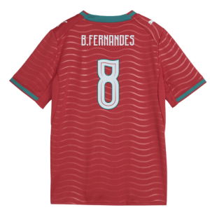 2026-2027 Portugal Home Shirt (Kids) (B.Fernandes 8)