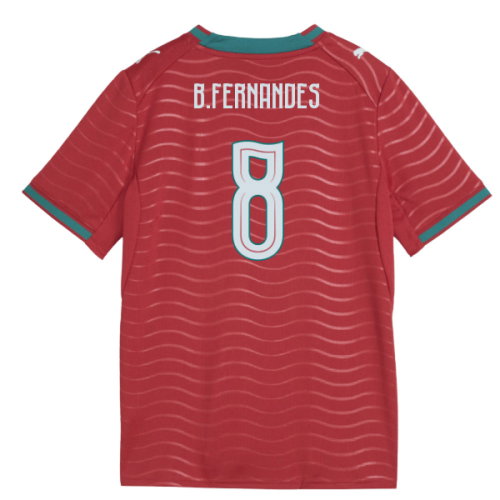 2026-2027 Portugal Home Shirt (Kids) (B.Fernandes 8)