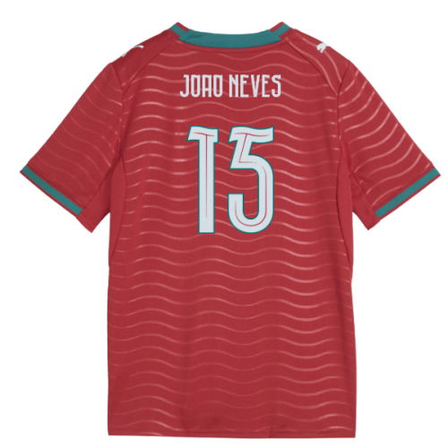2026-2027 Portugal Home Shirt (Kids) (Joao Neves 15)