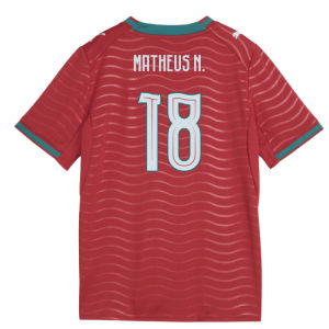 2026-2027 Portugal Home Shirt (Kids) (Matheus N. 18)