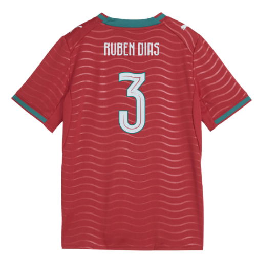 2026-2027 Portugal Home Shirt (Kids) (Ruben Dias 3)