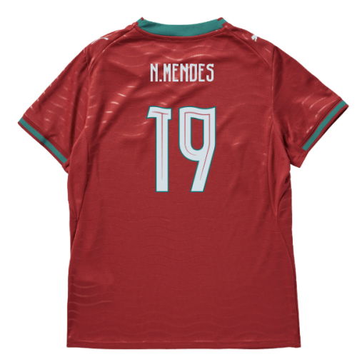 2026-2027 Portugal Home Shirt (Womens) (N.Mendes 19)