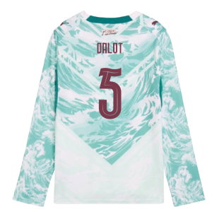 2026-2027 Portugal Long Sleeve Away Shirt (Kids) (Dalot 5)