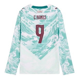 2026-2027 Portugal Long Sleeve Away Shirt (Kids) (G.Ramos 9)