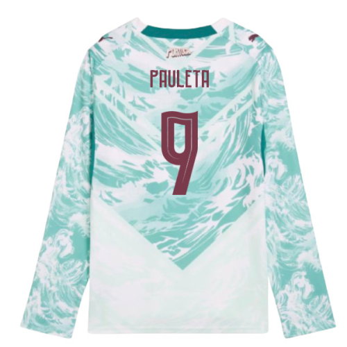 2026-2027 Portugal Long Sleeve Away Shirt (Kids) (Pauleta 9)