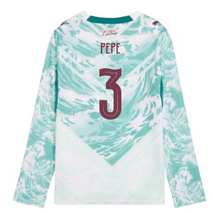 2026-2027 Portugal Long Sleeve Away Shirt (Kids) (Pepe 3)
